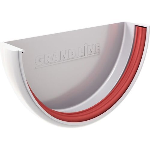 Заглушка для желоба Grand Line, белого цвета. купить в Красноярске