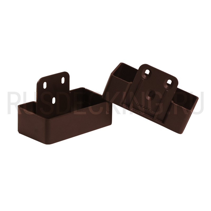 Комплект крепления перил прямое RusDecking Unodeck Венге купить в Красноярске