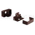 Комплект крепления перил прямое RusDecking Unodeck Венге купить в Красноярске
