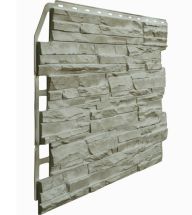 Фасадная панель Fineber, Скол 3D, Цвет: Светло-бежевый