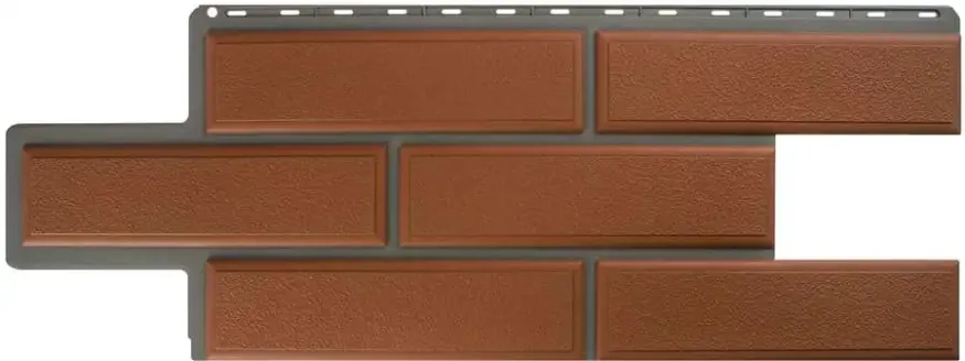 Фасадная панель Альта-Профиль Венецианский камень Терракотовый купить в Красноярске