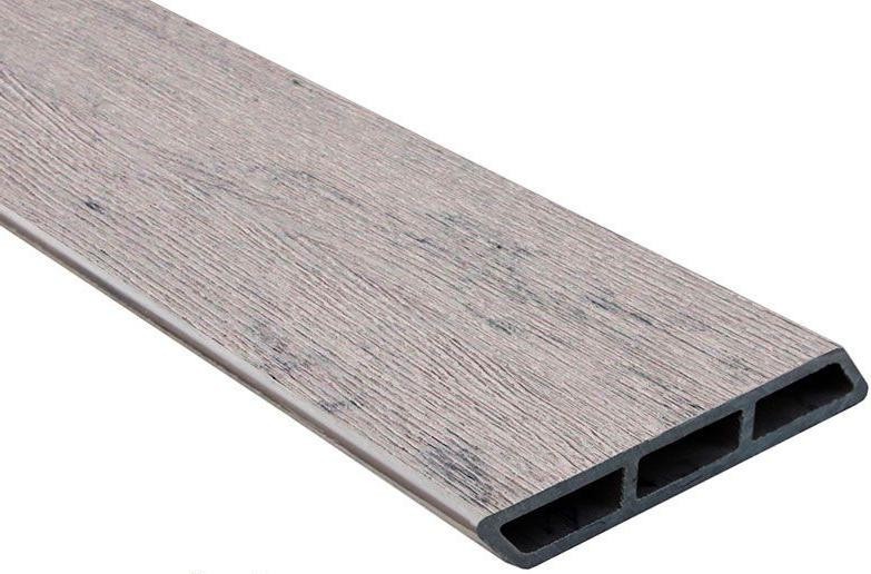 Доска Ромбус 3D ДПК Outdoor STORM GREY серый микс купить в Красноярске