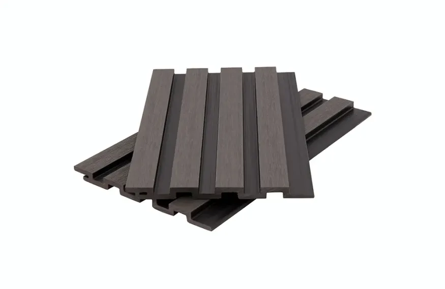 Стеновая панель брусковая из ДПК Polivan Group CO-EX MIX, Grey dark купить в Красноярске