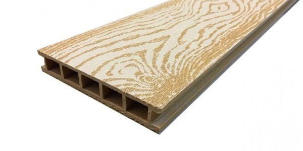 Террасная доска из ДПК Faynag ALBERO цвет тик купить в Красноярске