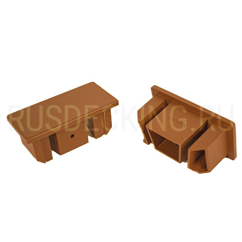 Заглушка для перил торцевая RusDecking Unodeck Орех купить в Красноярске