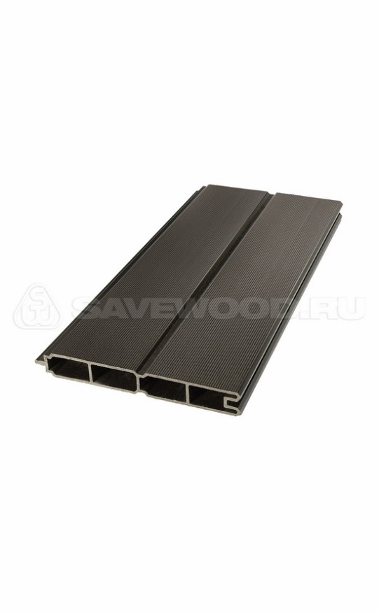 Забор из ДПК Savewood, SW Agger глянцевый, Темно-коричневый купить в Красноярске