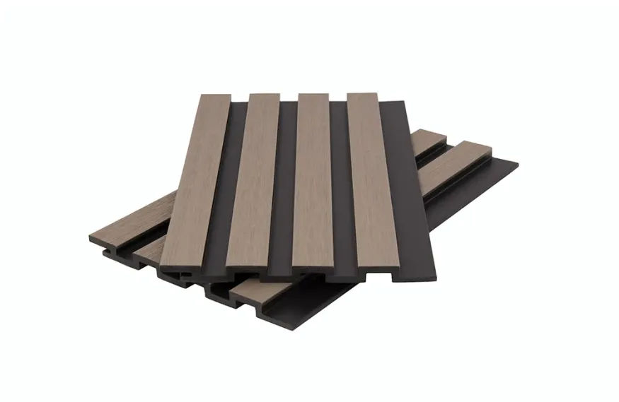 Стеновая панель брусковая из ДПК Polivan Group CO-EX MIX, Snow Mix купить в Красноярске