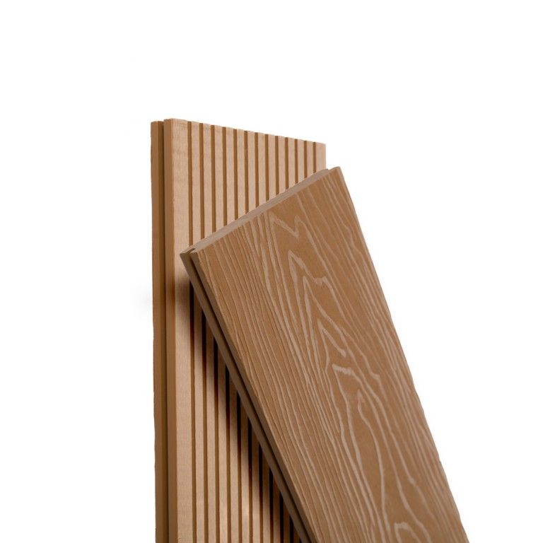 Террасная доска Экодекинг Топ полнотелая, Бронза купить в Красноярске