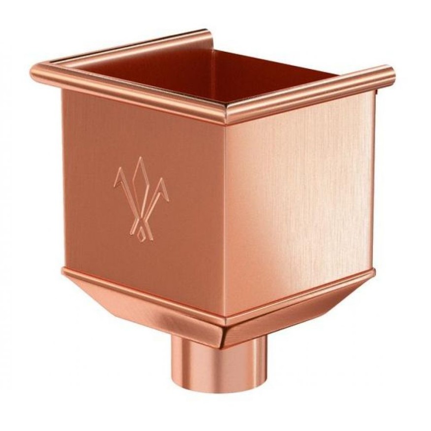 Водосборная воронка Aquasystem из меди 150/100 купить в Красноярске