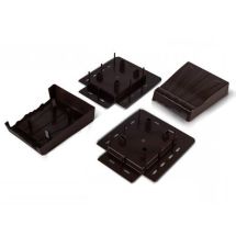 Декоративная Заглушка Доломит, комплект левая и правая, цвет Корица.