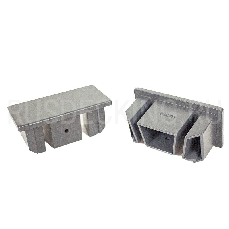 Заглушка для перил торцевая RusDecking Unodeck Серый купить в Красноярске