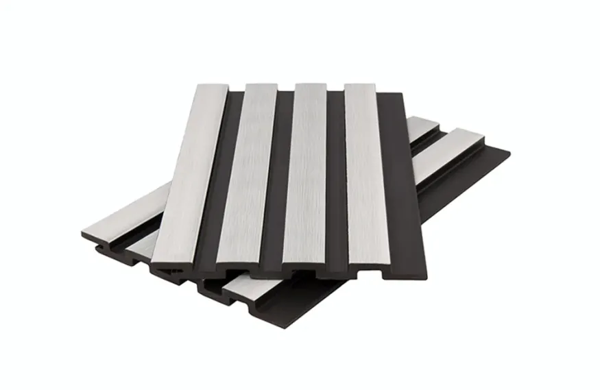 Стеновая панель брусковая из ДПК Polivan Group CO-EX MIX, White купить в Красноярске