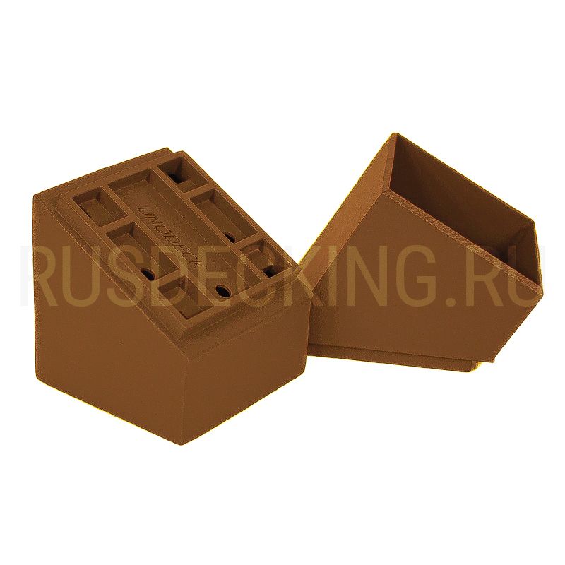 Крепление балясины наклонное RusDecking Unodeck Орех купить в Красноярске