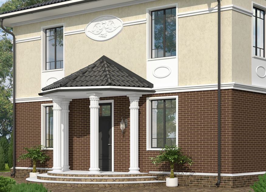 Фасадные термопанели Аляска серия Элевация 15. Braun glatt купить в Красноярске