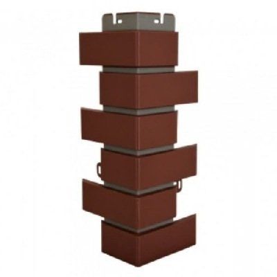 Наружный угол из клинкерного кирпича женого купить в Красноярске