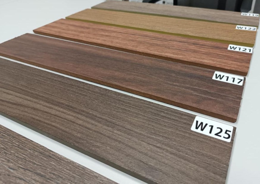 Фиброцементный сайдинг SidWood W-124 с древесной текстурой Клик купить в Красноярске