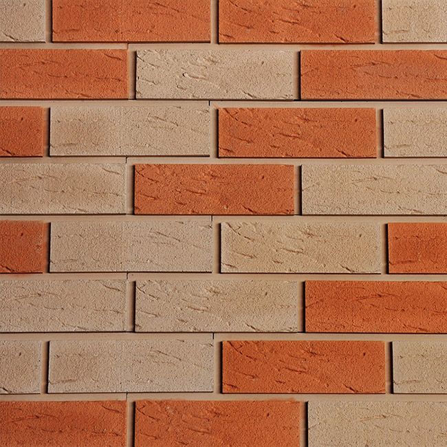 Фасадная плитка Кирисс, Гладкий кирпич с фаской №13 купить в Красноярске