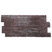 Фасадная панель FineBer Скала, Жёлто-коричневый