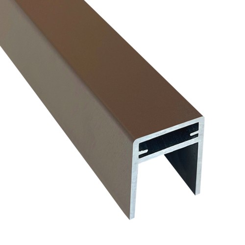 Алюминиевый П-профиль EasyDecking Венге купить в Красноярске