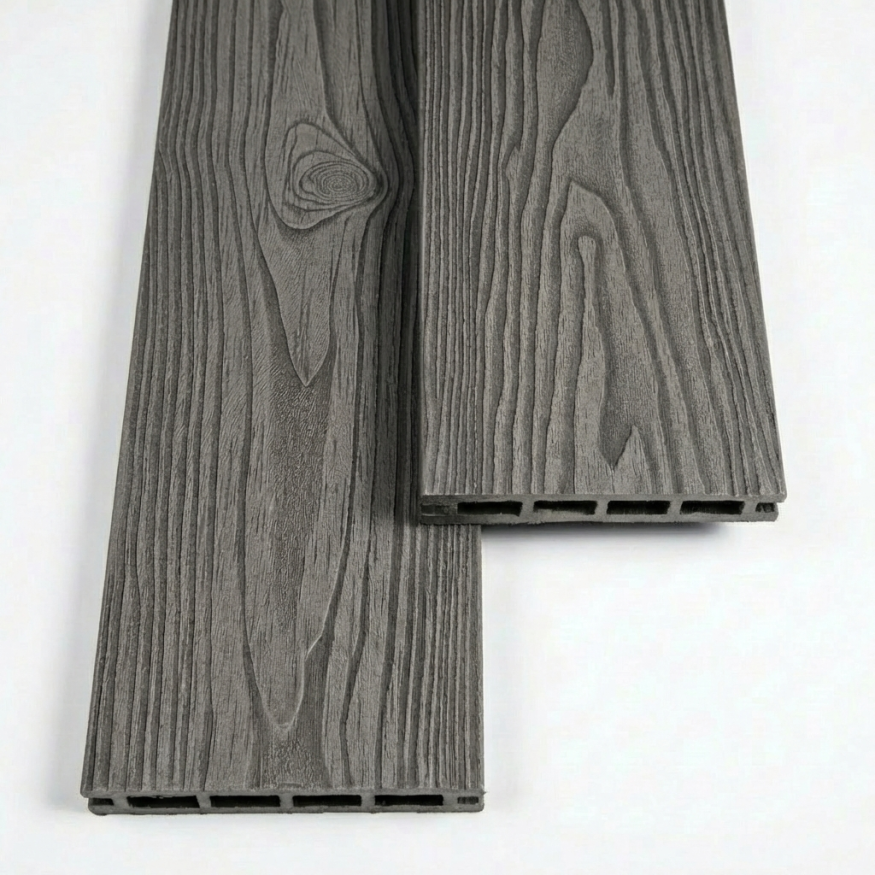 Террасная доска ДПК GardenParkett Табула, Серый купить в Красноярске