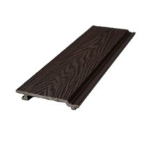 Фасадная доска Ecodecking Экстра 3D Шоколад