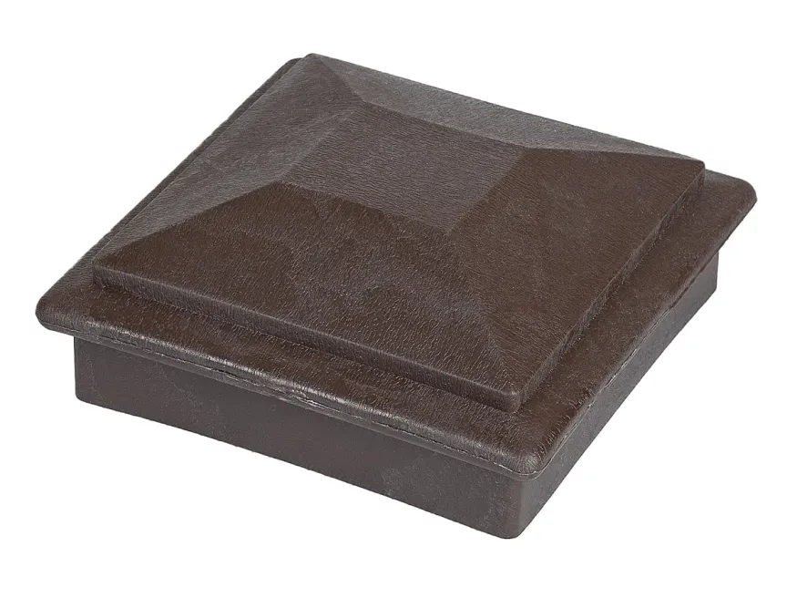 Крышка верхняя ПВХ для столба 125х125 Deckart Венге купить в Красноярске