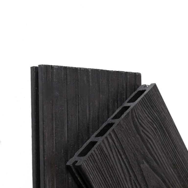 Террасная доска Ecodecking Комфорт 3D Графит купить в Красноярске