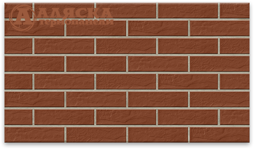 Фасадные термопанели Аляска серия Элевация 08. Rot rustik купить в Красноярске