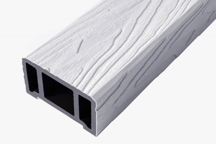 Перило ограждения ДПК 3D GardenParkett, Белый купить в Красноярске