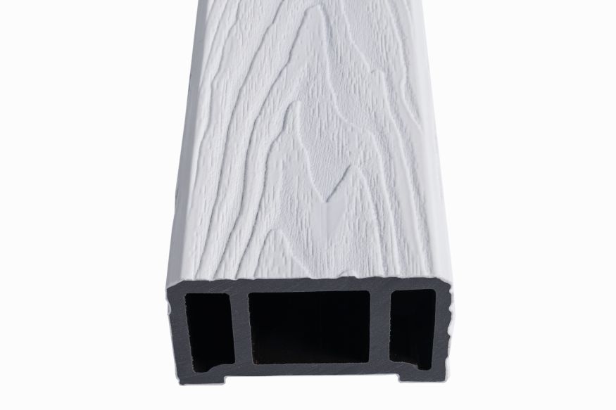 Перило ограждения ДПК 3D GardenParkett, Белый купить в Красноярске