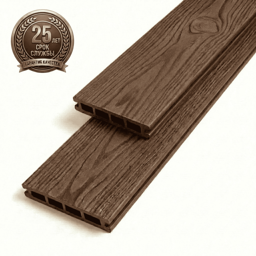 Террасная доска ДПК GardenParkett Табула, Светло-коричневый купить в Красноярске