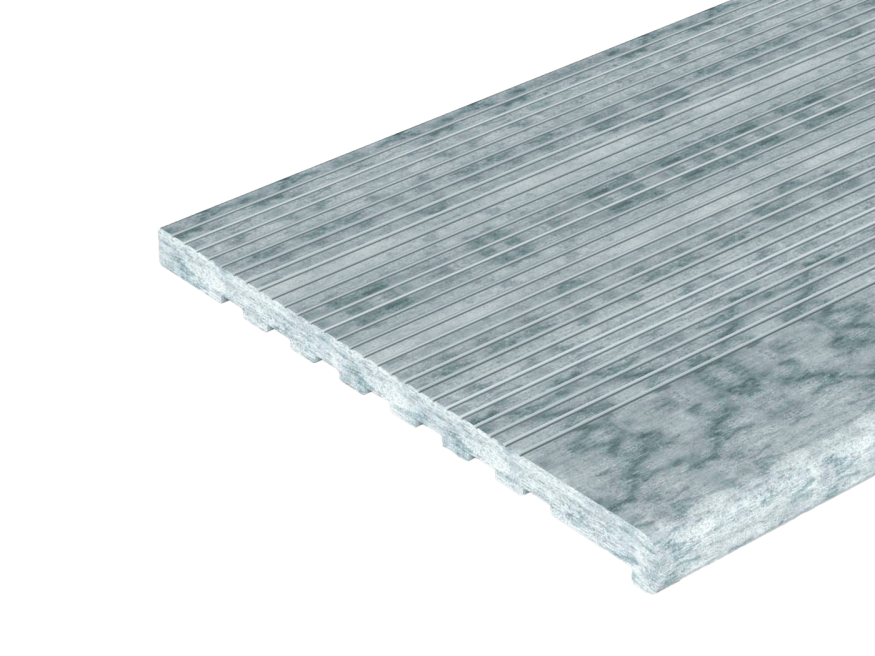 Ступени из ДПК WOODVEX Select Colorite Бело-серый купить в Красноярске