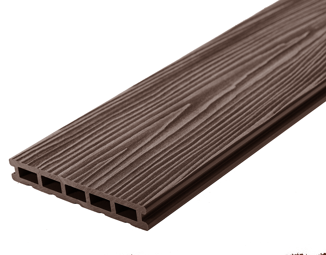 Террасная доска из ДПК RusDecking Unodeck Mogano - Цвет Венге купить в Красноярске