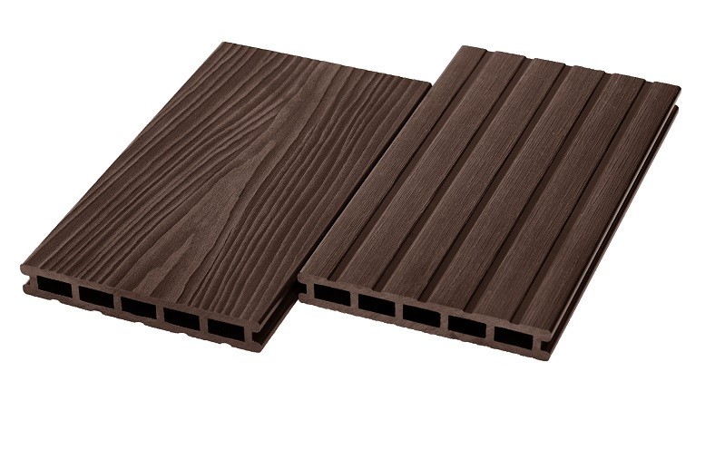 Террасная доска из ДПК RusDecking Unodeck Mogano - Цвет Венге купить в Красноярске