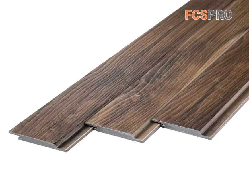 Фиброцементный сайдинг FCSPRO Click Shtil Термо ель купить в Красноярске