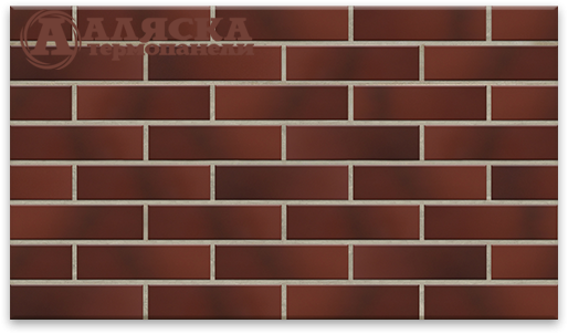 Фасадные термопанели Аляска серия Элевация 11. Cherry glatt купить в Красноярске