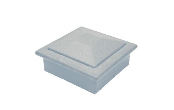 Верхняя крышка столба GardenParkett в сером цвете купить в Красноярске