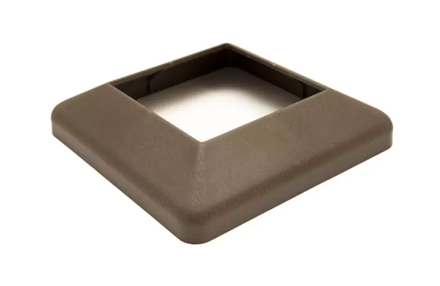 Крышка нижняя ПВХ для столба 125х125 Deckart Венге купить в Красноярске