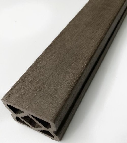 Перила верхние и нижние 66x55x4000 из дерева и пластика купить в Красноярске