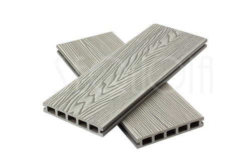 Доска террасная ДПК SEQUOIA, DUAL 3D WOOD, GRAY купить в Красноярске
