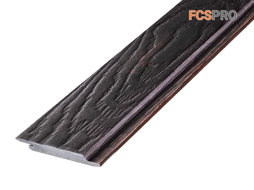 Фиброцементный сайдинг FCSPRO Click Shtil Обоженное дерево купить в Красноярске