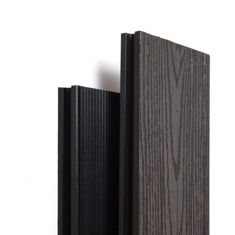 Террасная доска Ecodecking Техно плюс Графит купить в Красноярске