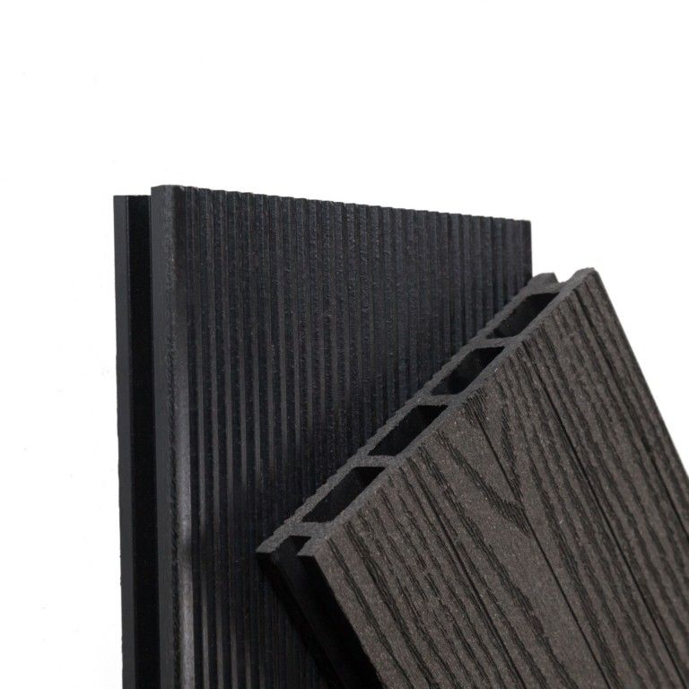 Террасная доска Ecodecking Техно плюс Графит купить в Красноярске