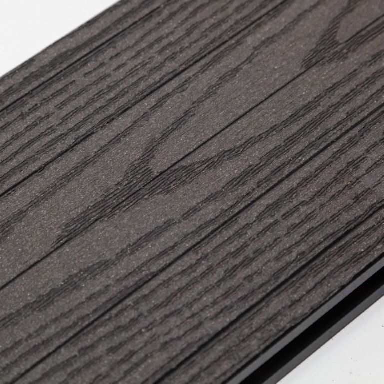 Террасная доска Ecodecking Техно плюс Графит купить в Красноярске