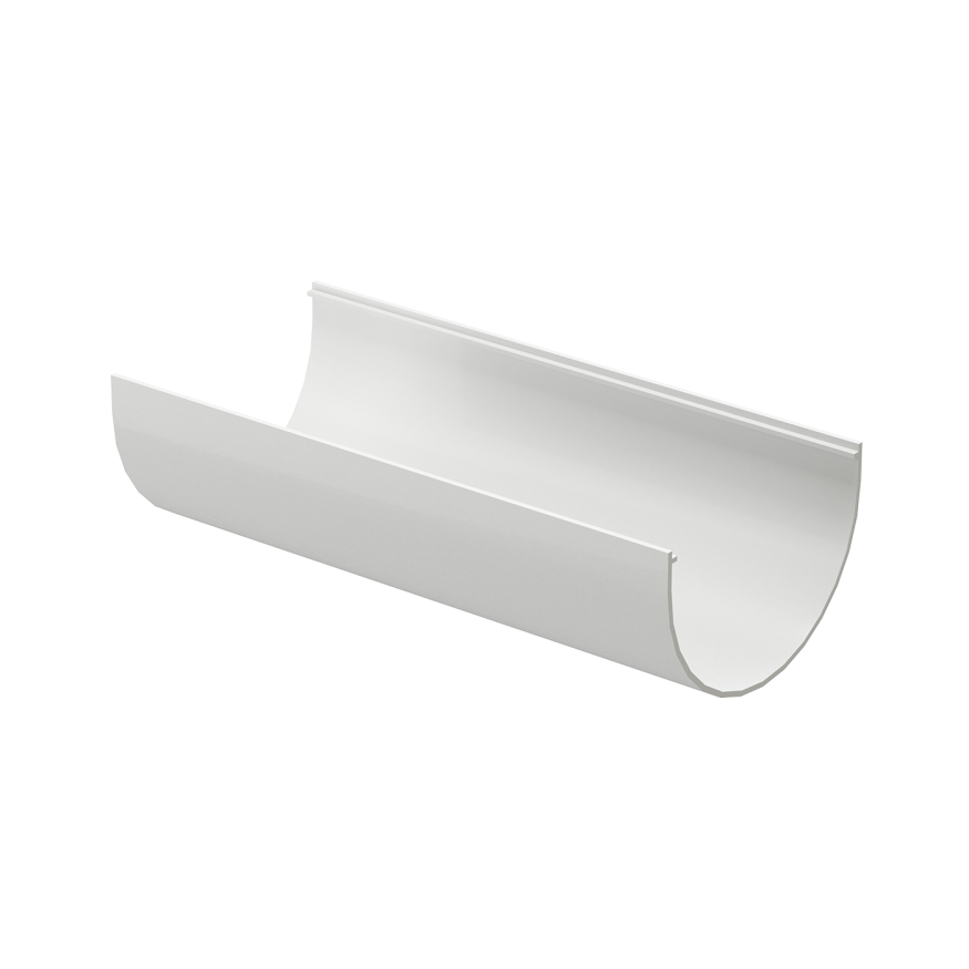 Водосточный желоб Docke Standard 3 м, Белый купить в Красноярске