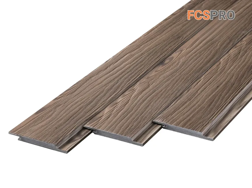 Фиброцементный сайдинг FCSPRO Click Shtil Лиственница в масле купить в Красноярске