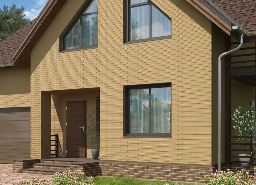 Фасадные термопанели Аляска серия Элевация 03. Sand glatt купить в Красноярске