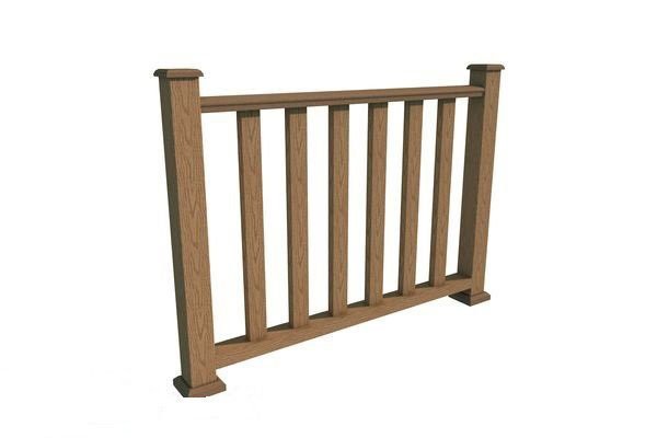 Ограждения из древесно-полимерного композита WOODVEX купить в Красноярске