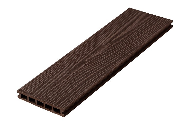 Террасная доска из ДПК RusDecking Unodeck Ultra - цвет Венге купить в Красноярске