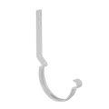 Крюк длинный усиленный модернизированный с комплектом крепления Aquasystem, PU MATT, RAL 9003 Белый 125/90 купить в Красноярске